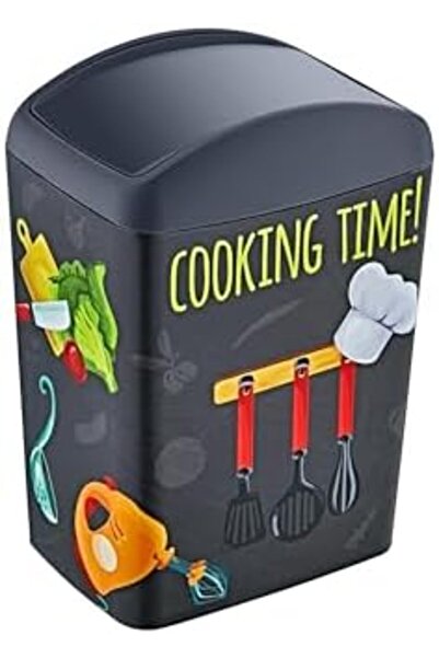 Nacario Nrcrioshop Soft Re Glittery Trash Can Swivel Lid 10 Lt Cook 1201248