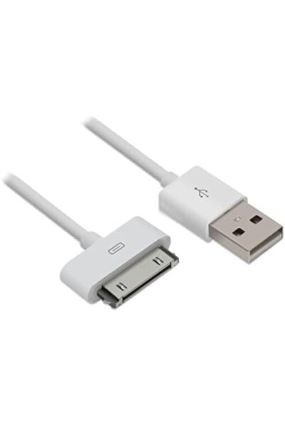 Iphone 3 4 4S Şarj Data Kablosu Ipad 2 3 Uyumlu Dayanıklı Hızlı Şarj Veri Aktarım