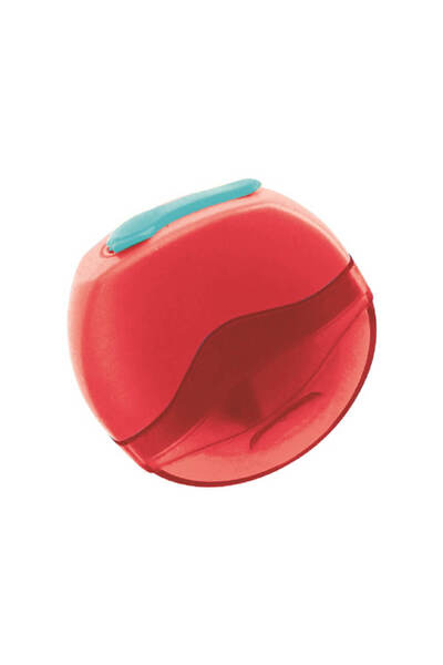 Carrefour Simple sharpener with waste canister Carrefour, Red