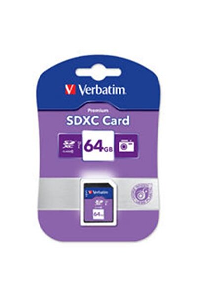 Verbatim Κάρτα μνήμης SDXC, 64 GB, κλάση 10