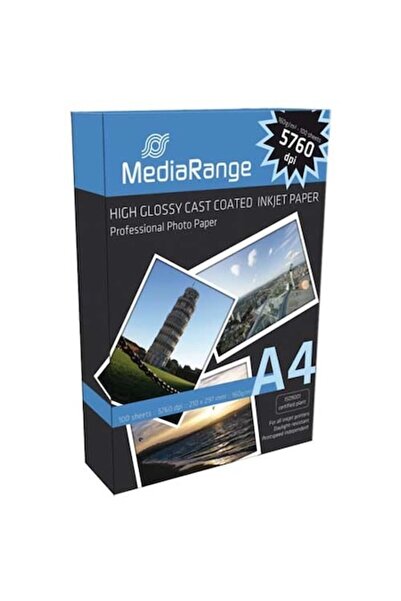 MediaRange Hârtie foto lucioasă A4 160g/m2 100 coli