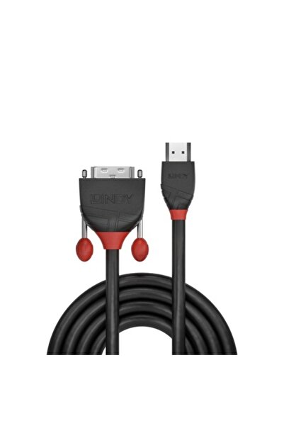LİNDY Καλώδιο HDMI προς DVI-D 1 m, μαύρο