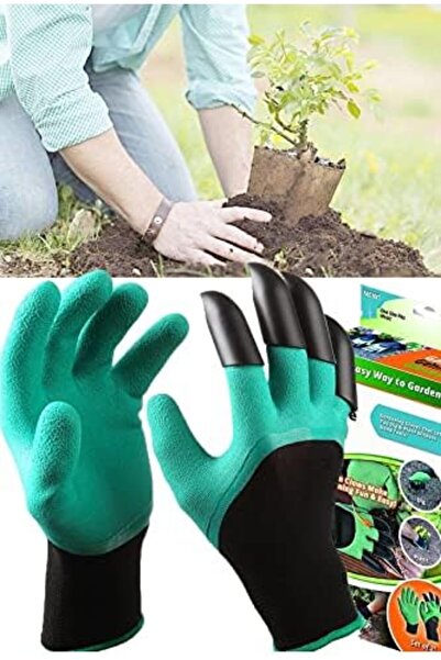 Yıldızan Esnshop Practical Protective Soil Digging Gloves 1209132