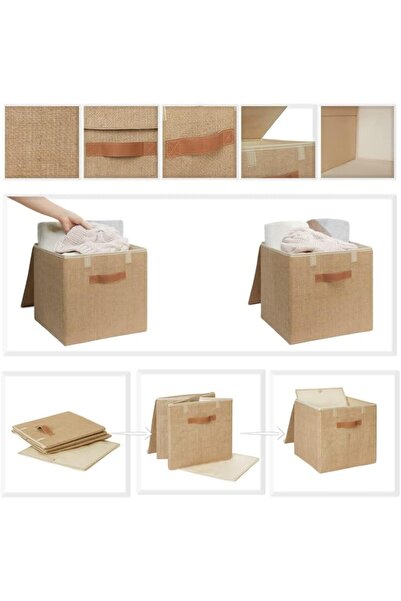 Yıldızan Esnshop 3-Piece Jute Covered Box Set 1209132