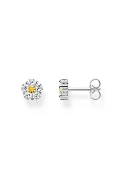 Thomas Sabo H 2297-051-4 ear studs flower small silver Ladies