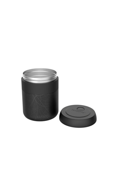 Kambukka Termos Bora cu capac, oțel inoxidabil, 600 ml, negru