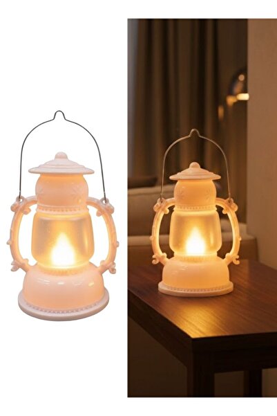 Premium LED Ramadan Lantern Night Light Warm Glow Islamic Home Decoration