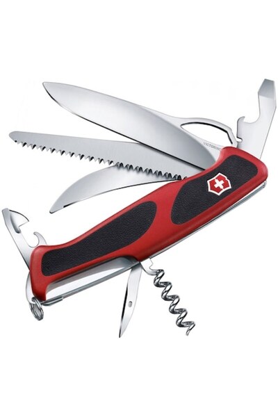 Victorinox 0.9583.MC Ranger Grip 58 Hunter, Roșu/Negru