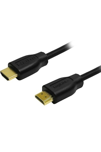 LogiLink Cablu HDMI 1.4, AM la AM, 4K/30Hz, 0.2 m, Negru