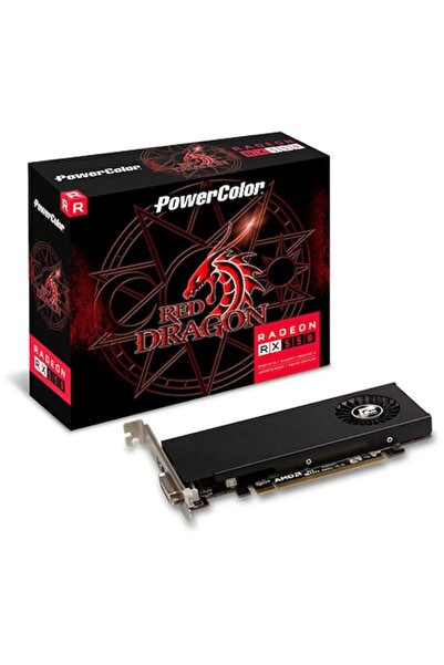 POWERCOLOR Placă video RX 550, 4GB GDDR5, 128 biți