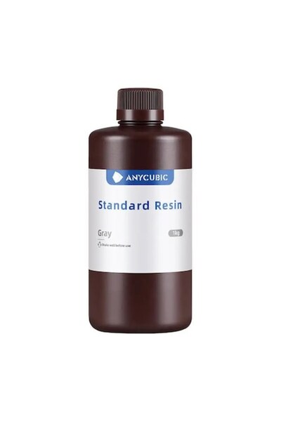 Anycubic Стандартна смола за 3D принтери, 1 кг, сива