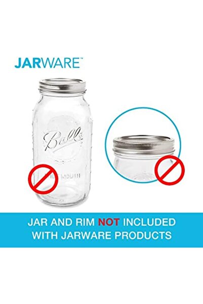 Yıldızan Esnshop Fox Run Soap Pump for Mason Jars with Normal Mouth, 15,24 Cm...