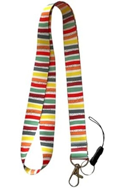 Nacario Nrcrioshop Colorful Printed Neck Strap Rope Multi-Purpose Id Card Pho...