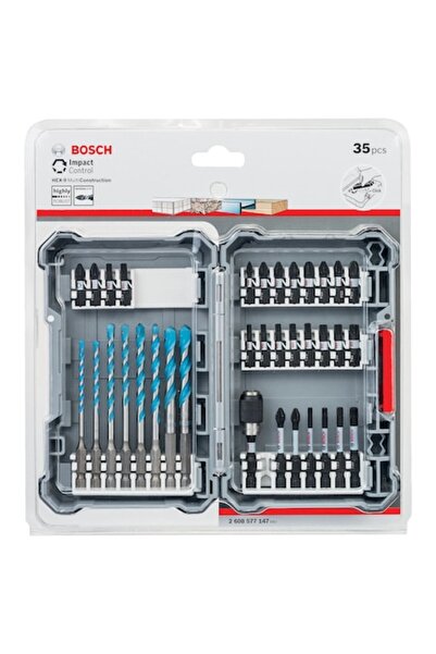 Bosch Комплект от 35 аксесоара за пробиване и завинтване 2608577147