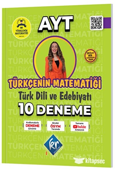 Kapadokya Yayınları Gamze Hoca Türkçenin Matematiği AYT Türk Dili ve Edebiyat...