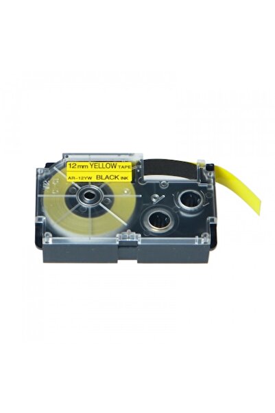 CDRmarket Bandă de etichete compatibilă Casio XR-12YW1