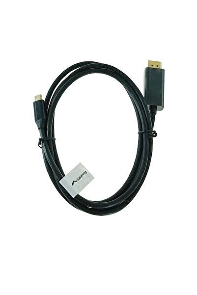 Lanberg Cablu USB-C la DisplayPort, 1,8 m, mascul la mascul,