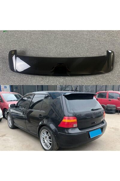 X POWER TUNİNG VW GOLF 4 1998-2004 MK4 PLASTİK PARLAK SİYAH SPOİLER