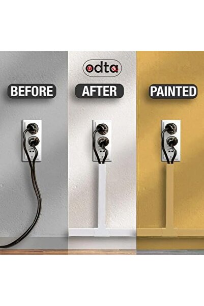 Yıldızan sharonstyle 4 Metre (25x16) | Kendinden Yapışkanlı Kablo Kanalı | 4m...