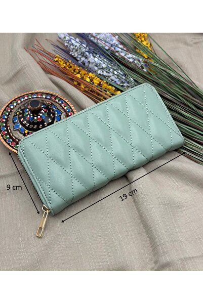 Womancraft Quilted Zippered Women's Wallet