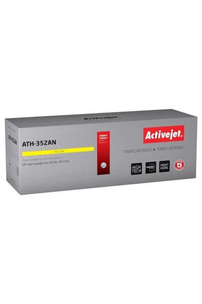 ActiveJet ATH-352AN Toner, Yellow, 1100 pages, compatible with HP Color Laser...