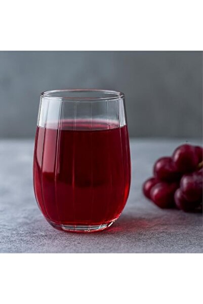 esplendor Espshopx Set of 6 Modern Water Glasses – Transparent Glass, 315 Ml,...