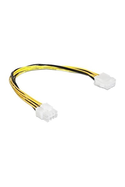 DELOCK Cablu de alimentare cu 8 pini EPS, prelungitor mascul > femelă, 30 cm