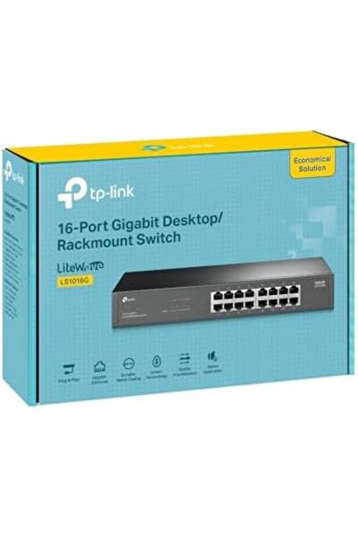 Nacario Nrcrioshop Ls1016G; 16-Port Gigabit Port, Metal Chassis, Qos Feature,...