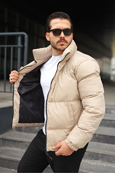 QUASAR Fashion New Season Fully Padded Men's Inflatable Coat