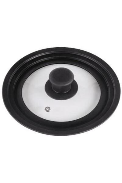 Xavax Capac pentru oală de gătit cu orificiu de abur, 16 - 20 cm, negru/trans...