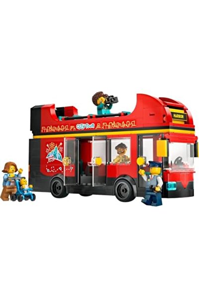 Yıldızan oanshop City Kırmızı İki Katlı Gezi Otobüsü 60407 – 7 Yaş ve Üzeri K...