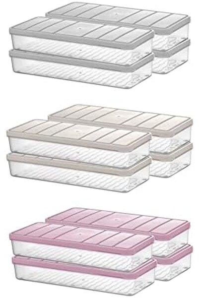 Nacario Nrcrioshop Nora 4-Pack 1.2 Lt. Small Size Gray 1201248