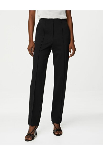 Marks & Spencer Straight Leg Örme Pantolon