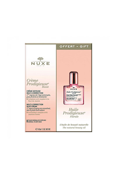 Nuxe Huile Prodigieuse Florale Set Nuxe: Creme Prodigieuse Boost, Smoothing, ...