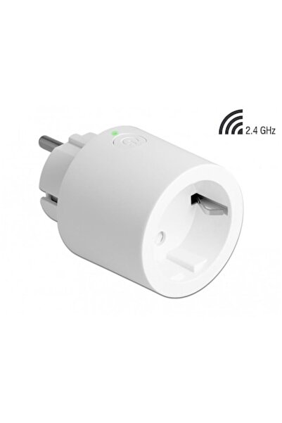 DELOCK Priză cu întrerupător, albă, 1500mA 2500 W