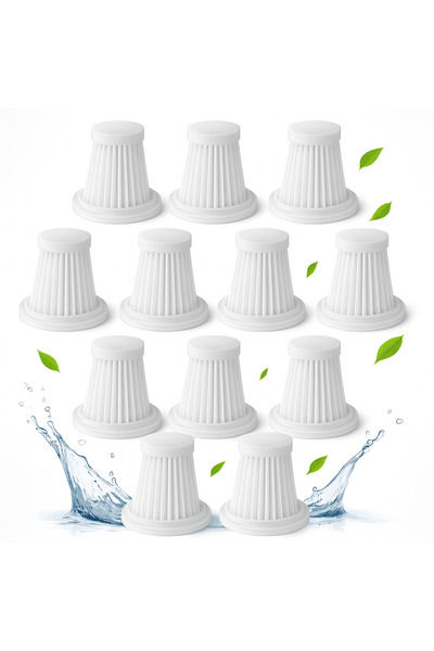 Zenva Set de 10 filtre HEPA pentru aspirator auto portabil 18000Pa