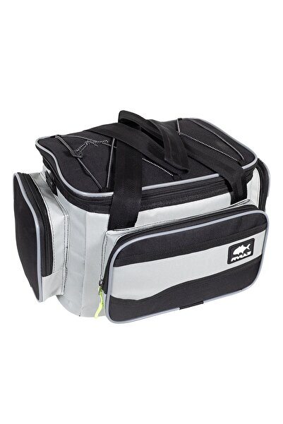 RYUJI RYJSÇ-1 Spin Balıkçı Çantası 30X22X20cm Gri-Siyah