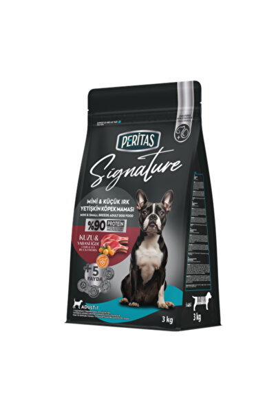 Sİgnature Hrană uscată câini adulți talie mică cu miel și orez 3 kg, super pr...