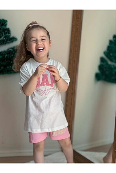 Uslukids Set de înaltă calitate pentru fete, cu broderie SUZINE