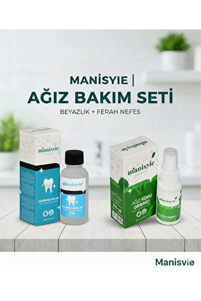 Ağız Bakım Seti ( Ağız Koku Giderici + Diş Beyazlatıcı )