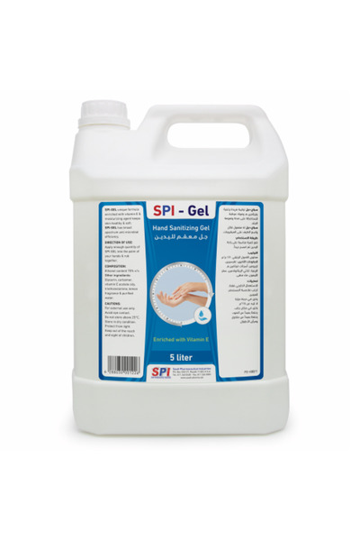 SPİ معقم اليدين الجل 5 لتر