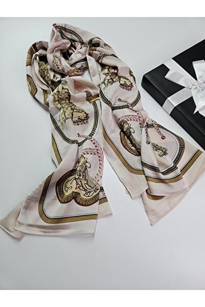 tomrisboutique Luxury Voile Silk Shawl Hijab Foulard Scarf Shawl 70 X 180 cm