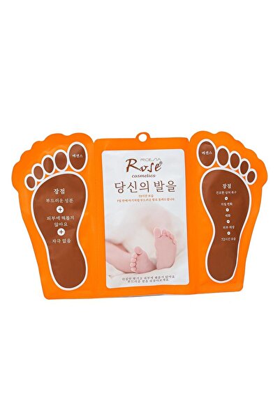 Roesıa Rose Cosmetics Rose 5IN1 Professıonal Çorap Tipi Ayak Peeling Maskesi