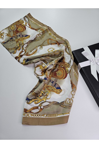tomrisboutique Luxury Voile Silk Shawl Hijab Foulard Scarf Shawl 70 X 180 cm