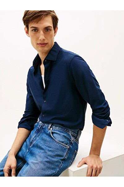 Tommy Hilfiger Dc Comfort Jersey Men's Shirt Mw0Mw42852C1G