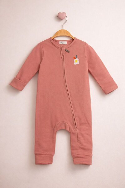 Baby Fou Kendinden Eldivenli Bebek Tulum