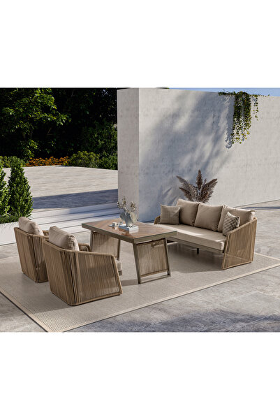 Boline Mobilya Paris Bahçe Oturma Takımı