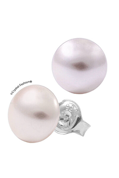 Crystal-Fashion® Silver Pearl Earrings