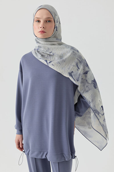 Tuğba Örme Tunik Pantolon Takım - İndigo