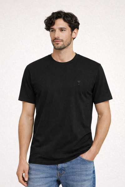 BrandsBoutique Alexandre Mattiussi Logo Embroidered Regular Tshirt